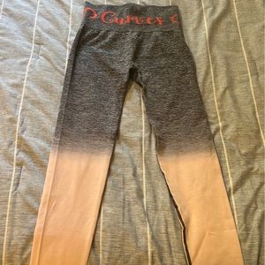 CNC Curves N Combat Boots ombré seamless leggings M